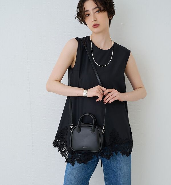 Rouge vif「【YAHKI/ヤーキ】ミニハンドルショルダーバッグ SOFT W FACE【予約」|ショルダー・メッセンジャー|