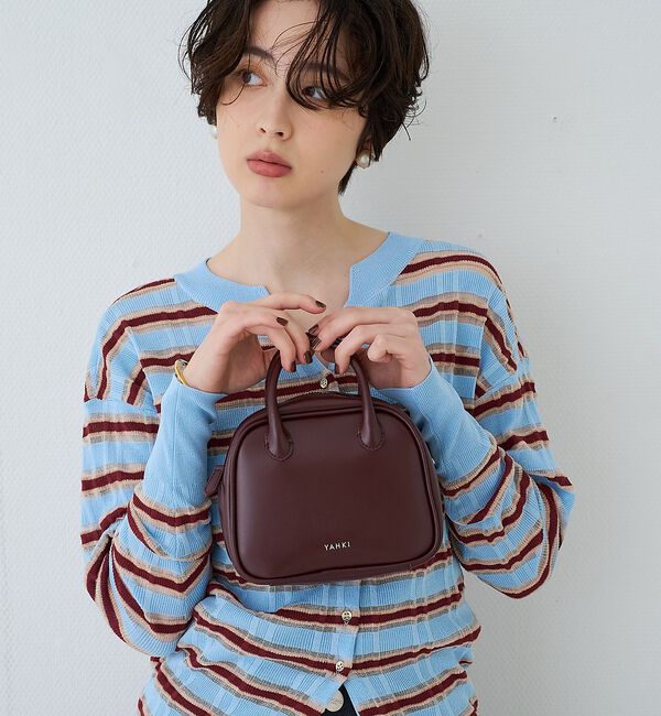 Rouge vif「【YAHKI/ヤーキ】ミニハンドルショルダーバッグ SOFT W FACE【予約」|ショルダー・メッセンジャー|