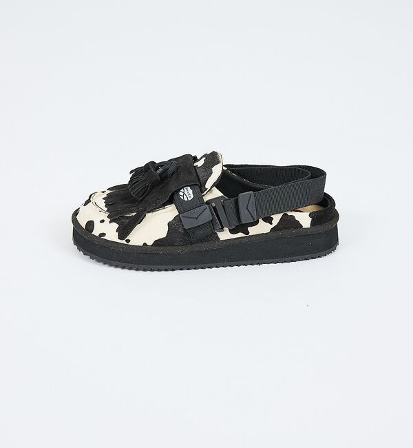 Rouge vif「【SHAKA/シャカ】ミュール タッセル カウ/MULE TASSEL COW/」|モカシン|