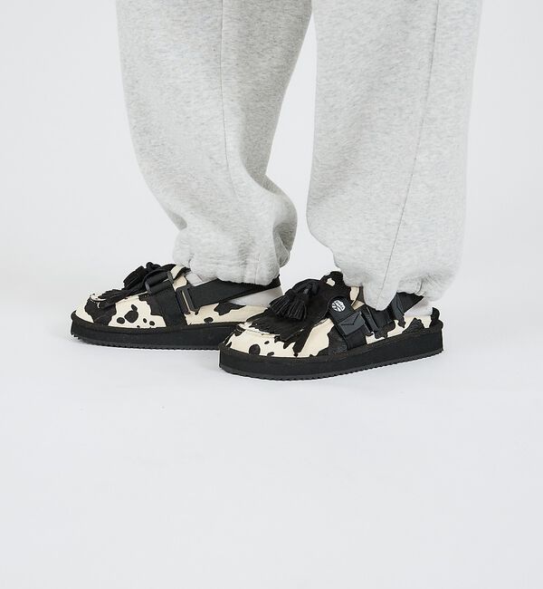 Rouge vif「【SHAKA/シャカ】ミュール タッセル カウ/MULE TASSEL COW/」|モカシン|