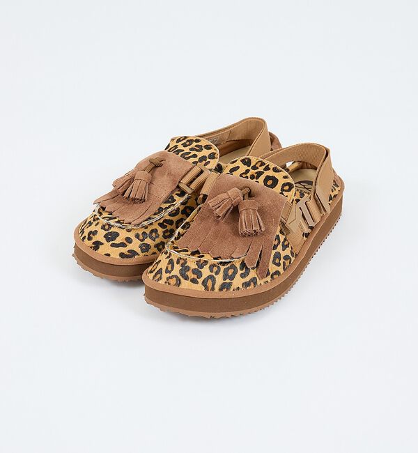 Rouge vif「【SHAKA/シャカ】ミュール タッセル カウ/MULE TASSEL COW/」|モカシン|