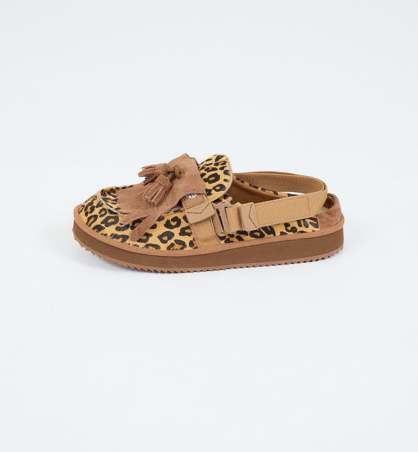 Rouge vif「【SHAKA/シャカ】ミュール タッセル カウ/MULE TASSEL COW/」|モカシン|