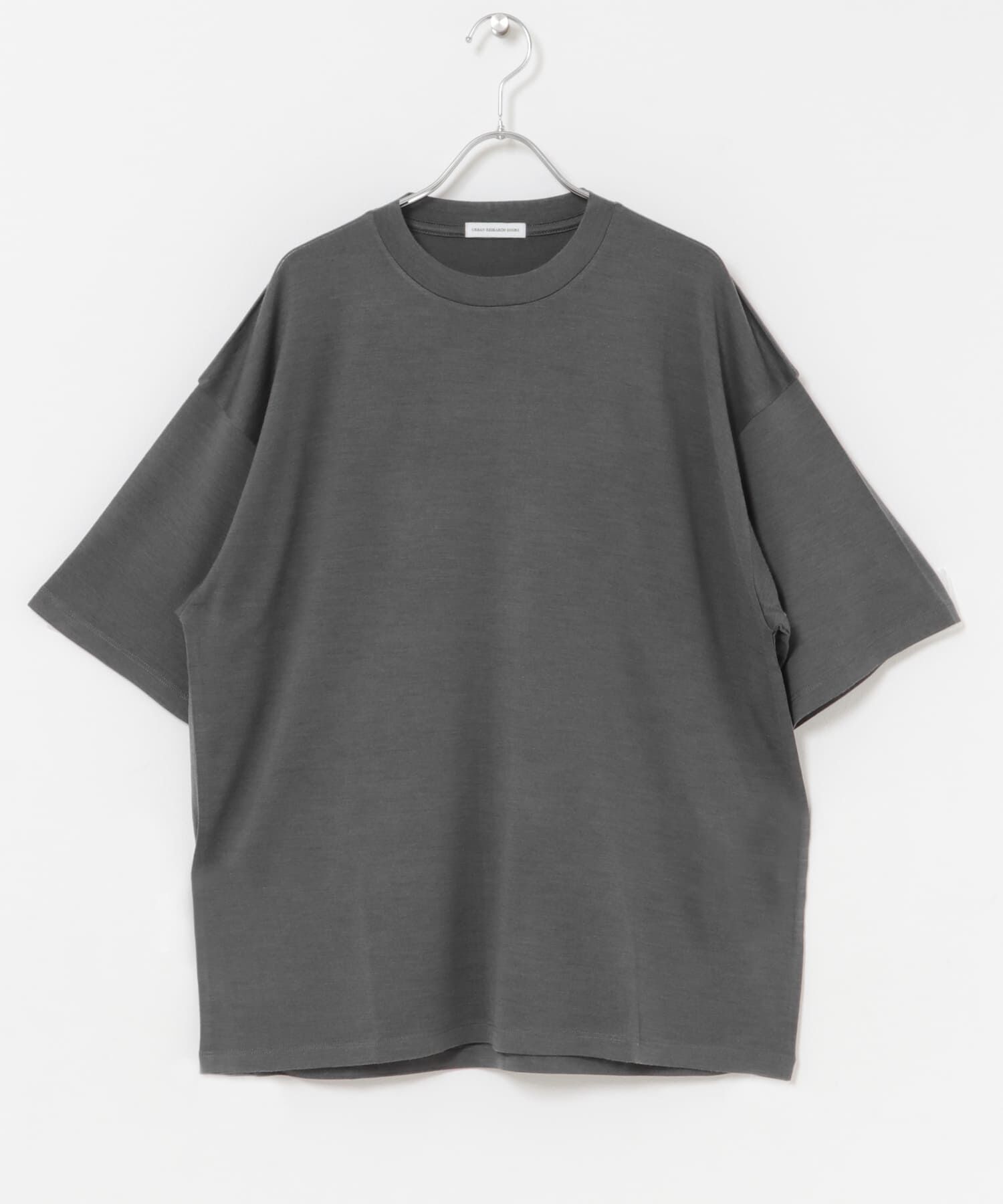 URBAN RESEARCH DOORS「PURE WOOL クルーネックショートスリーブTシャツ」|Tシャツ・カットソー|