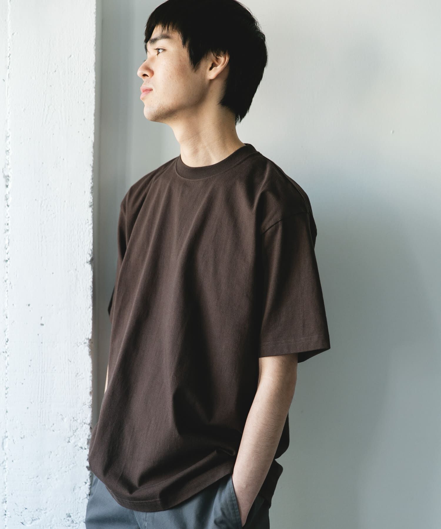 URBAN RESEARCH DOORS「『別注』HANES&times;DOORS　BEEFY-T DOORS FIT SHORT-SLEEVE」|Tシャツ・カットソー|