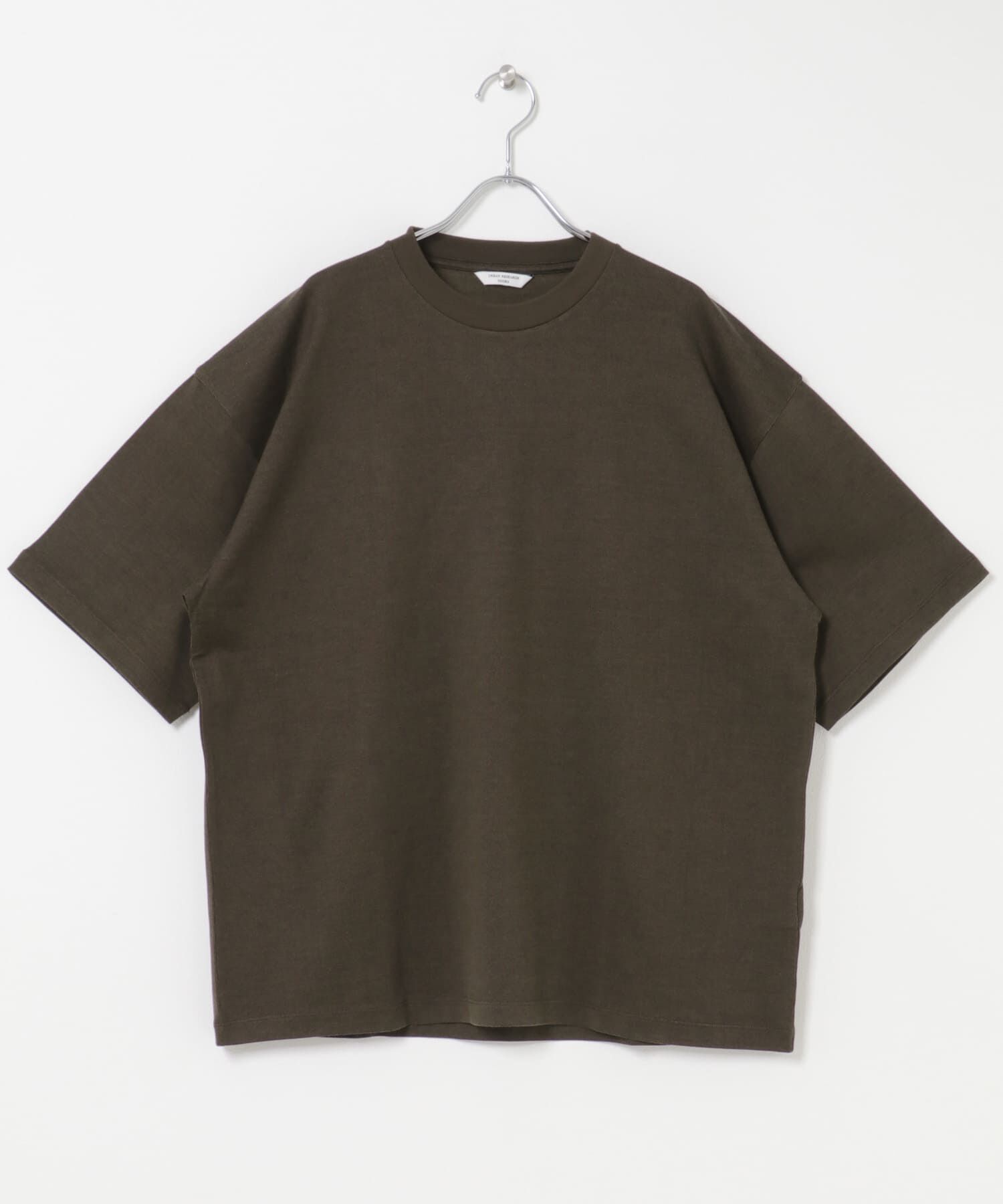 URBAN RESEARCH DOORS「コットンレーヨンクルーネック ショートスリーブ Tシャツ」|Tシャツ・カットソー|