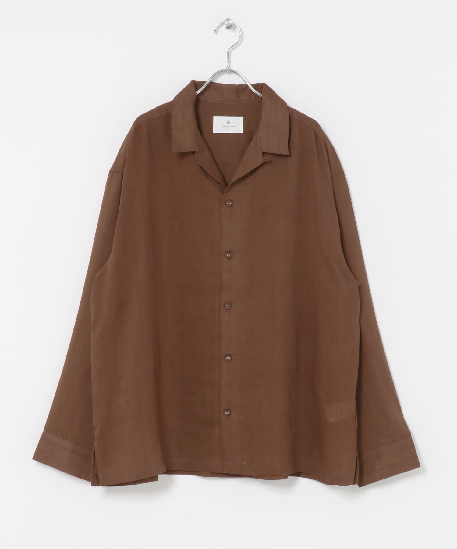 Sonny Label 「レーヨン混ストライプオープンカラーシャツ」|シャツ・ブラウス|