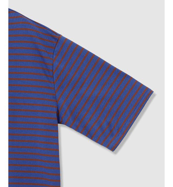 allureville「カレッジライクロゴボーダーＴシャツ」|Tシャツ・カットソー|