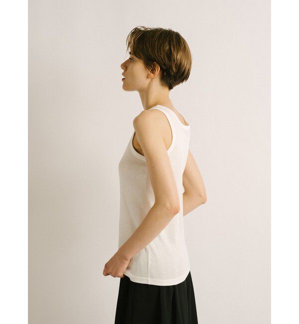 mizuiro ind「mizuiro ind ベーシックタンクトップ」|Tシャツ・カットソー|