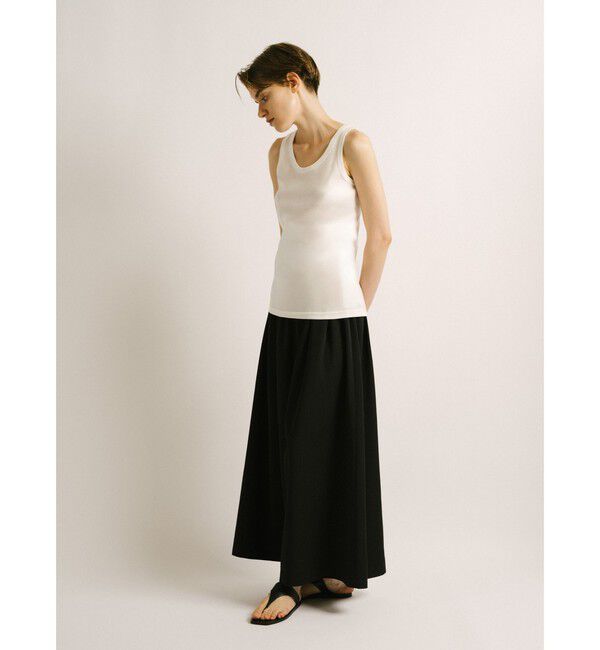 mizuiro ind「mizuiro ind ベーシックタンクトップ」|Tシャツ・カットソー|