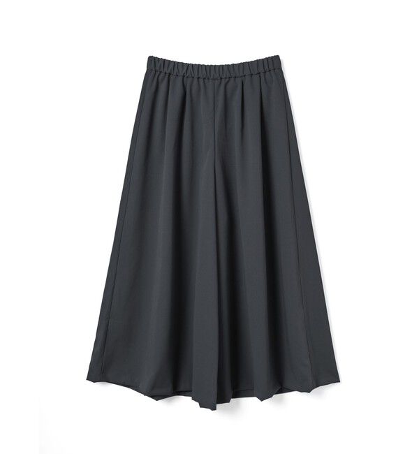 mizuiro ind「mizuiro ind ワイドフレアパンツ」|その他|ブラックA