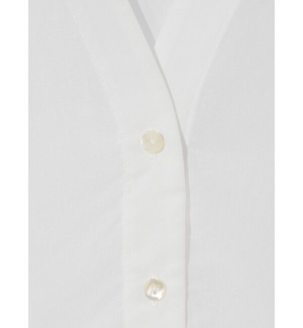 MIDIUMISOLID「MIDIUMISOLID for Ladies シアーボイルVネックカーディガン」|カーディガン|