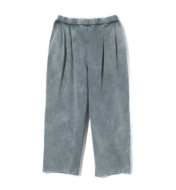MIDIUMISOLID「MIDIUMISOLID for Ladies ピグメントタックカーブパンツ」|その他|グレー
