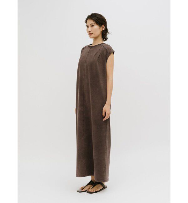 MIDIUMISOLID「MIDIUMISOLID for Ladies ピグメントフォールドワンピース」|ワンピース|