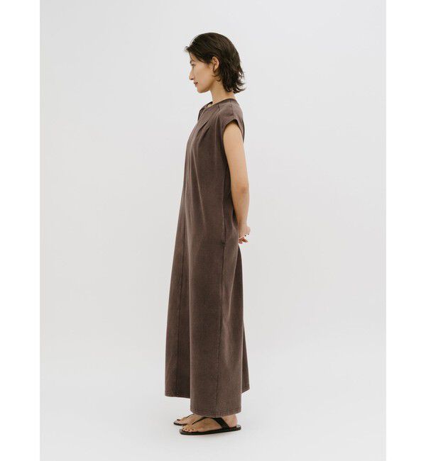 MIDIUMISOLID「MIDIUMISOLID for Ladies ピグメントフォールドワンピース」|ワンピース|
