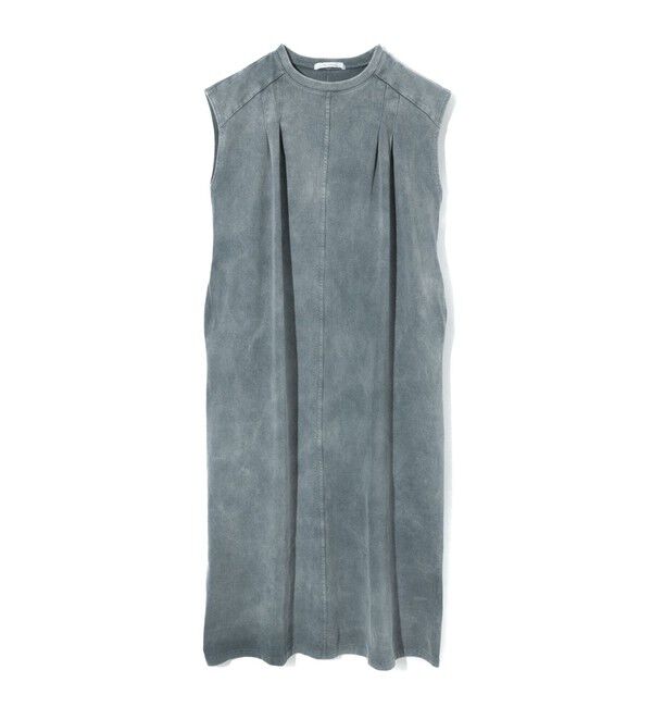 MIDIUMISOLID「MIDIUMISOLID for Ladies ピグメントフォールドワンピース」|ワンピース|グレー