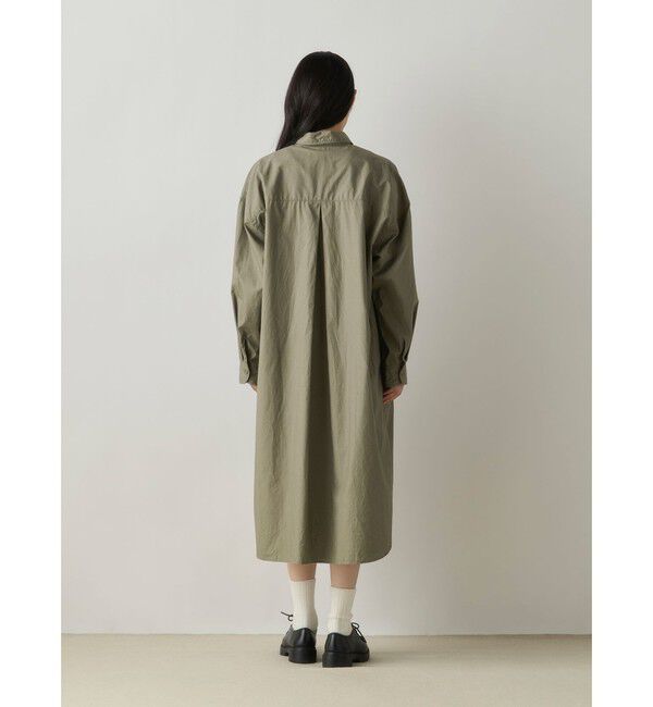 MidiUmi「MidiUmi ワークシャツコートワンピース」|ワンピース|