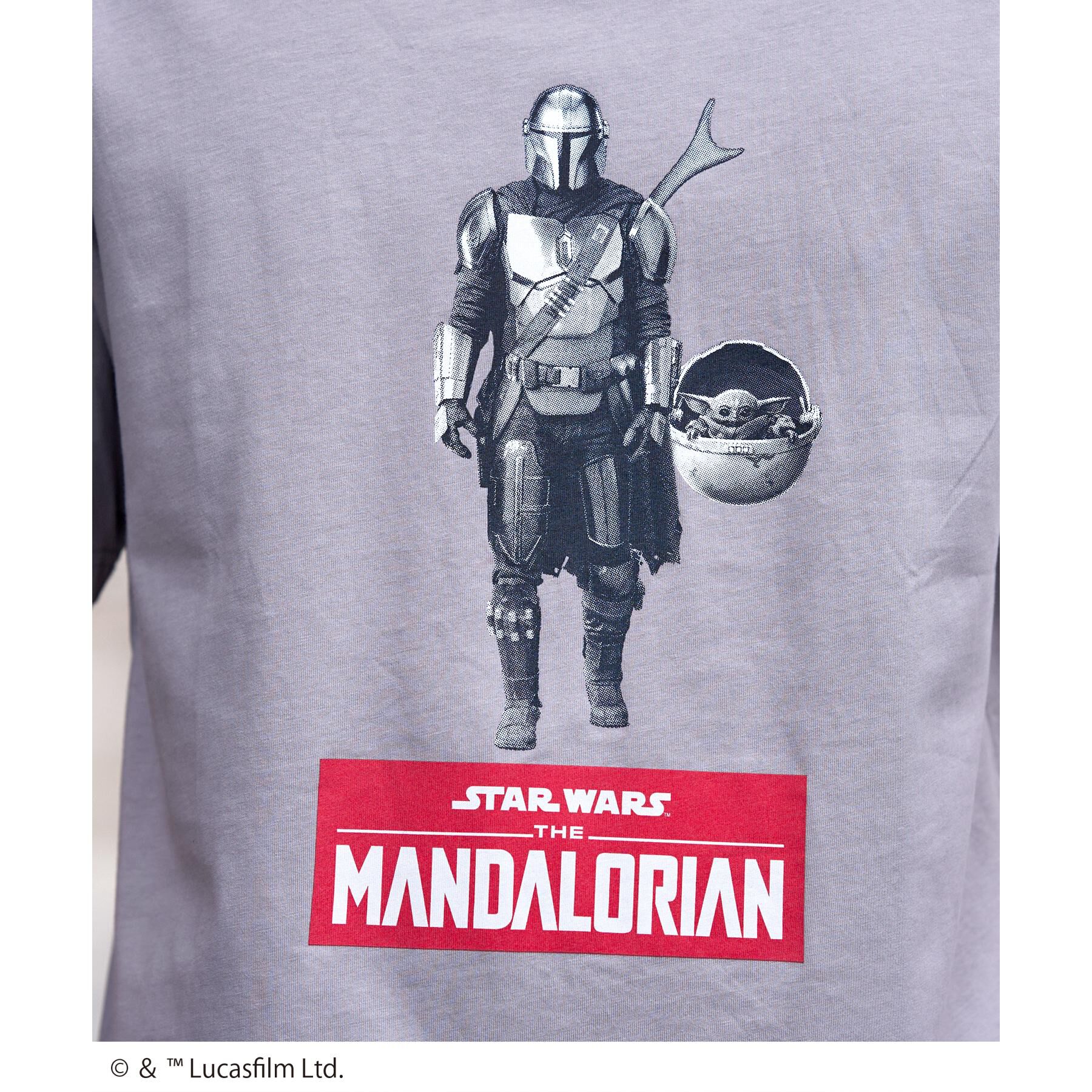DRESSTERIOR「【接触冷感】STAR WARS マンダロリアン Tシャツ」|Tシャツ・カットソー|