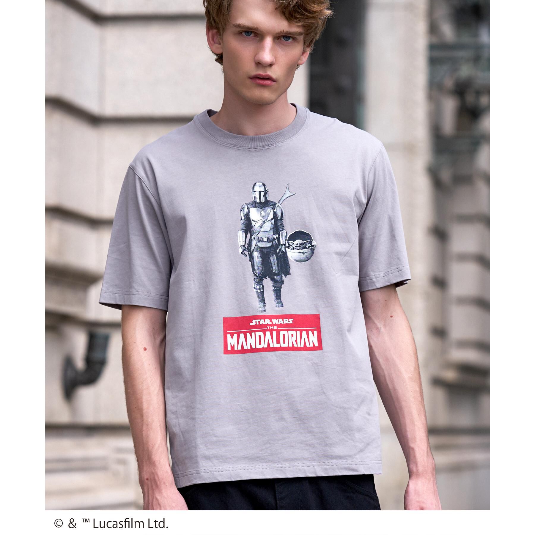 DRESSTERIOR「【接触冷感】STAR WARS マンダロリアン Tシャツ」|Tシャツ・カットソー|