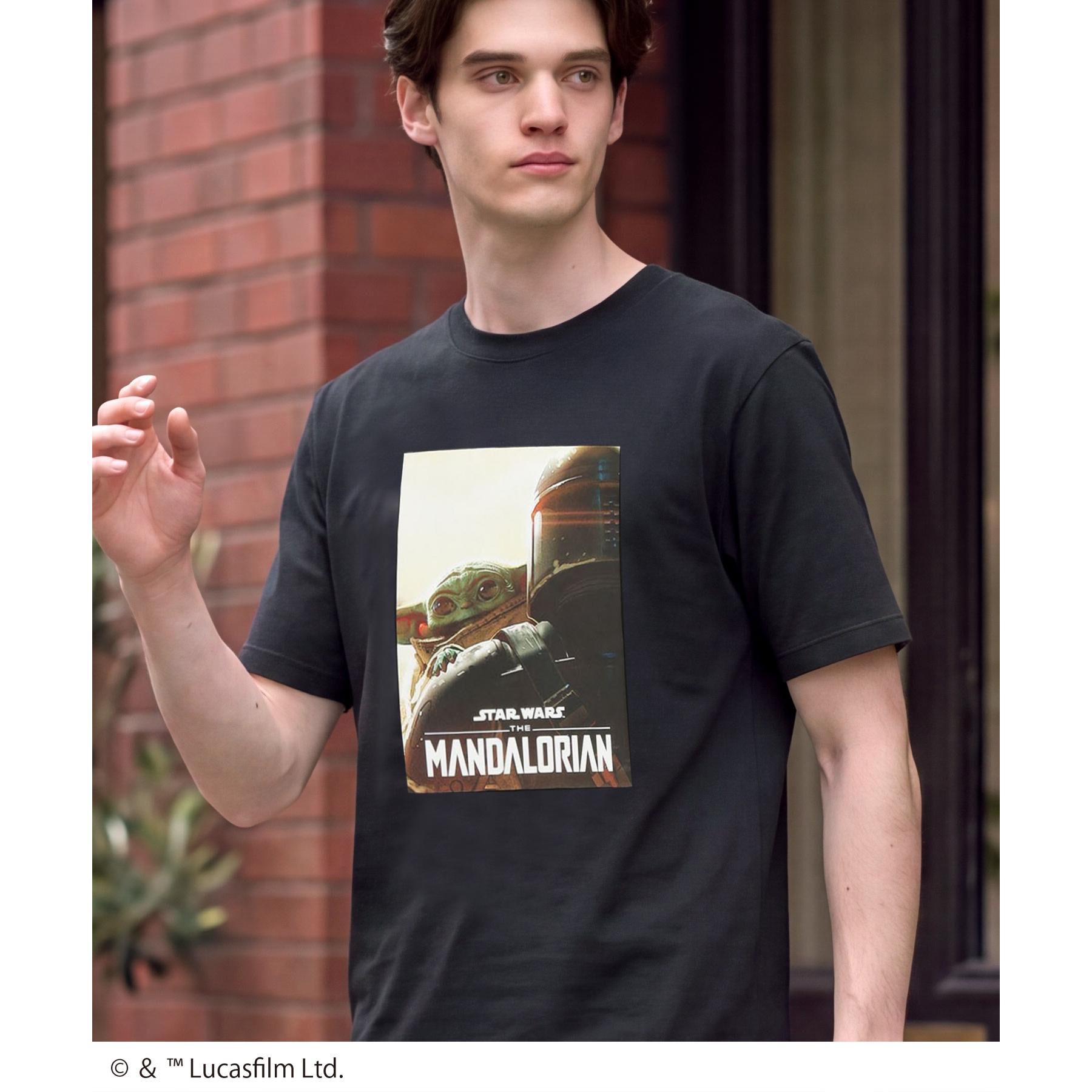 DRESSTERIOR「【接触冷感】STAR WARS マンダロリアン・アンド・グローグー Tシャツ」|Tシャツ・カットソー|