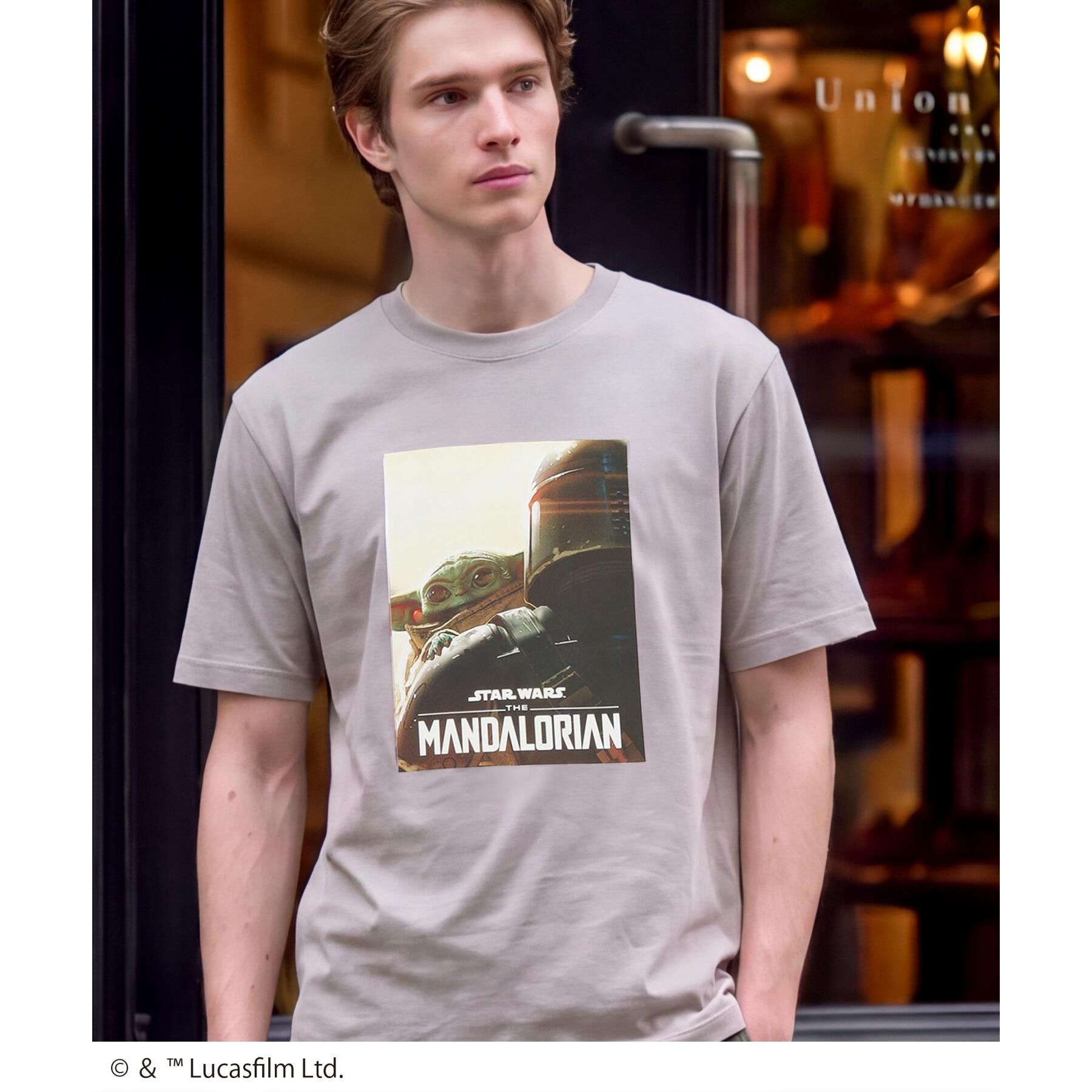 DRESSTERIOR「【接触冷感】STAR WARS マンダロリアン・アンド・グローグー Tシャツ」|Tシャツ・カットソー|