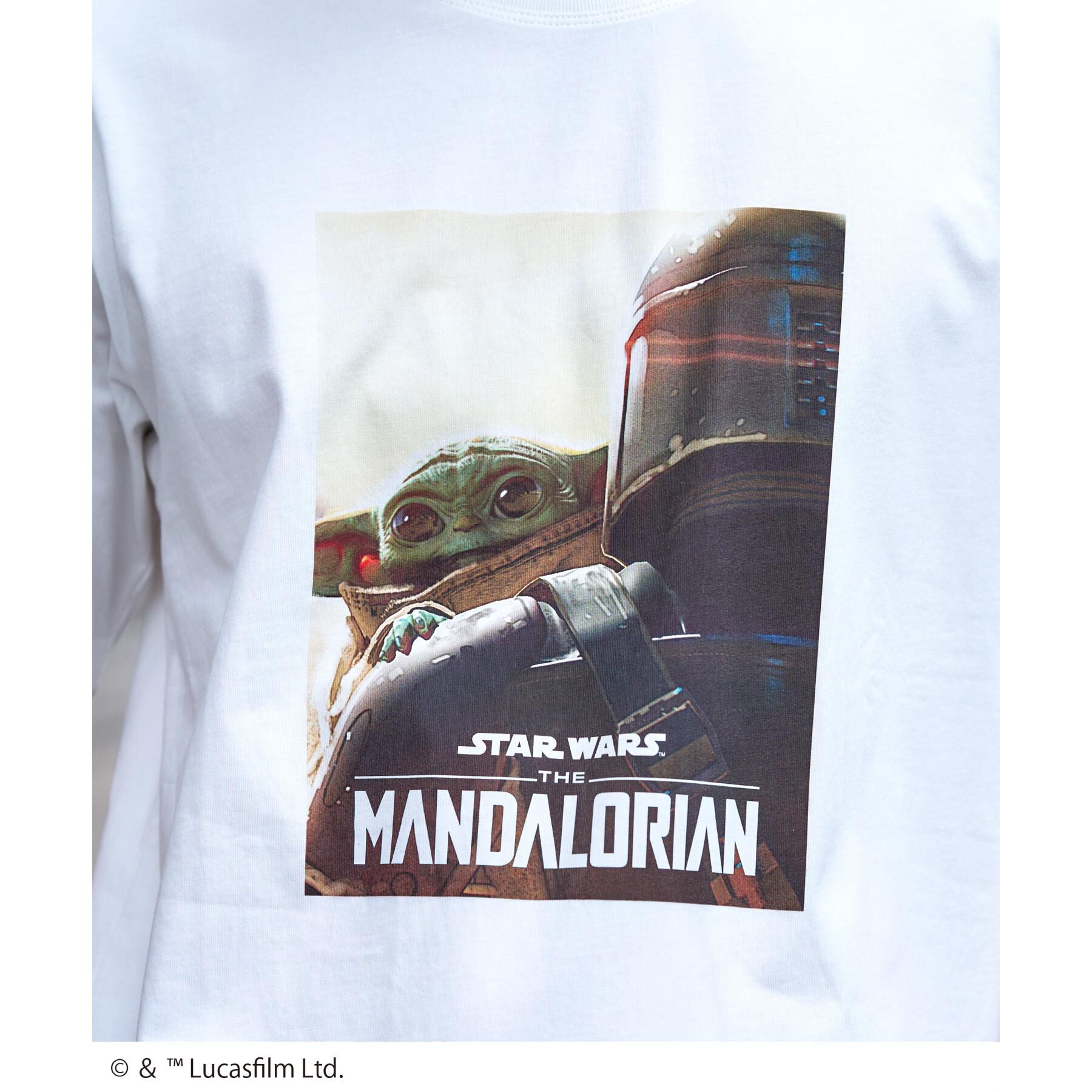 DRESSTERIOR「【接触冷感】STAR WARS マンダロリアン・アンド・グローグー Tシャツ」|Tシャツ・カットソー|