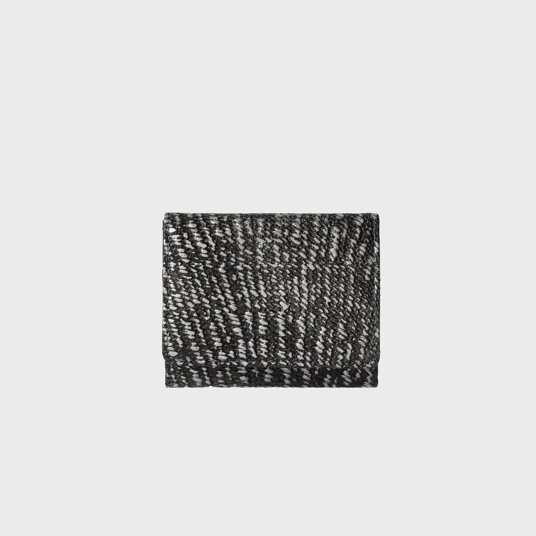 HIROKO HAYASHI「DAMASCO（ダマスコ）薄型ミニ財布」|財布|シルバー(006)