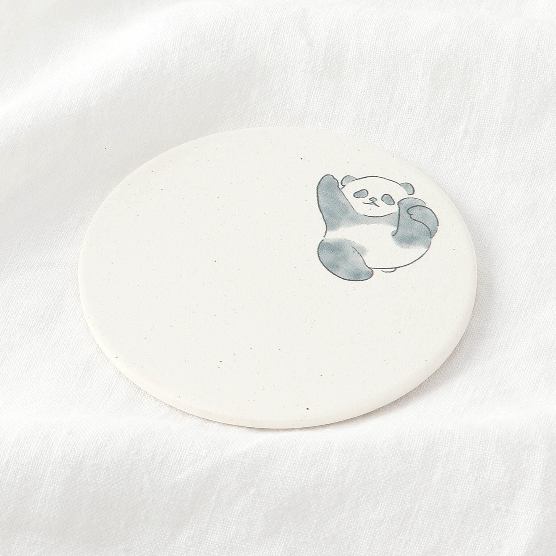212 KITCHEN STORE「陶器珪藻土コースター panda ごろごろ」|食器・キッチングッズ|