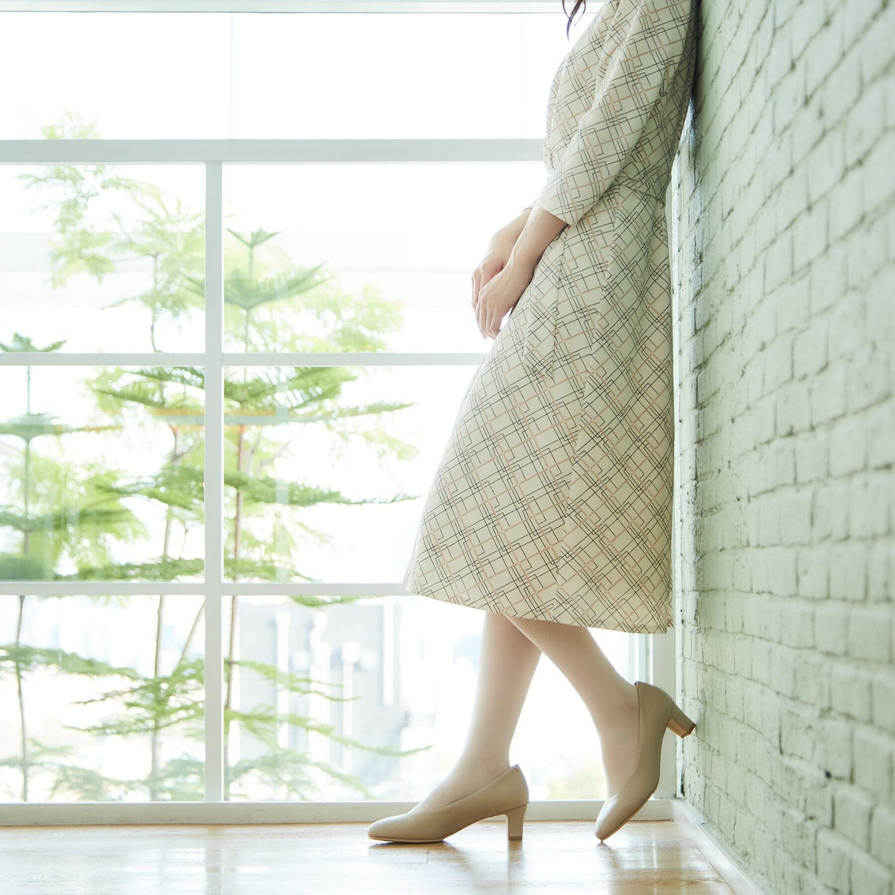 ESPERANZA「【晴雨兼用/12時間パンプス】約5.0cm　歩きやすくて疲れにくい」|パンプス|