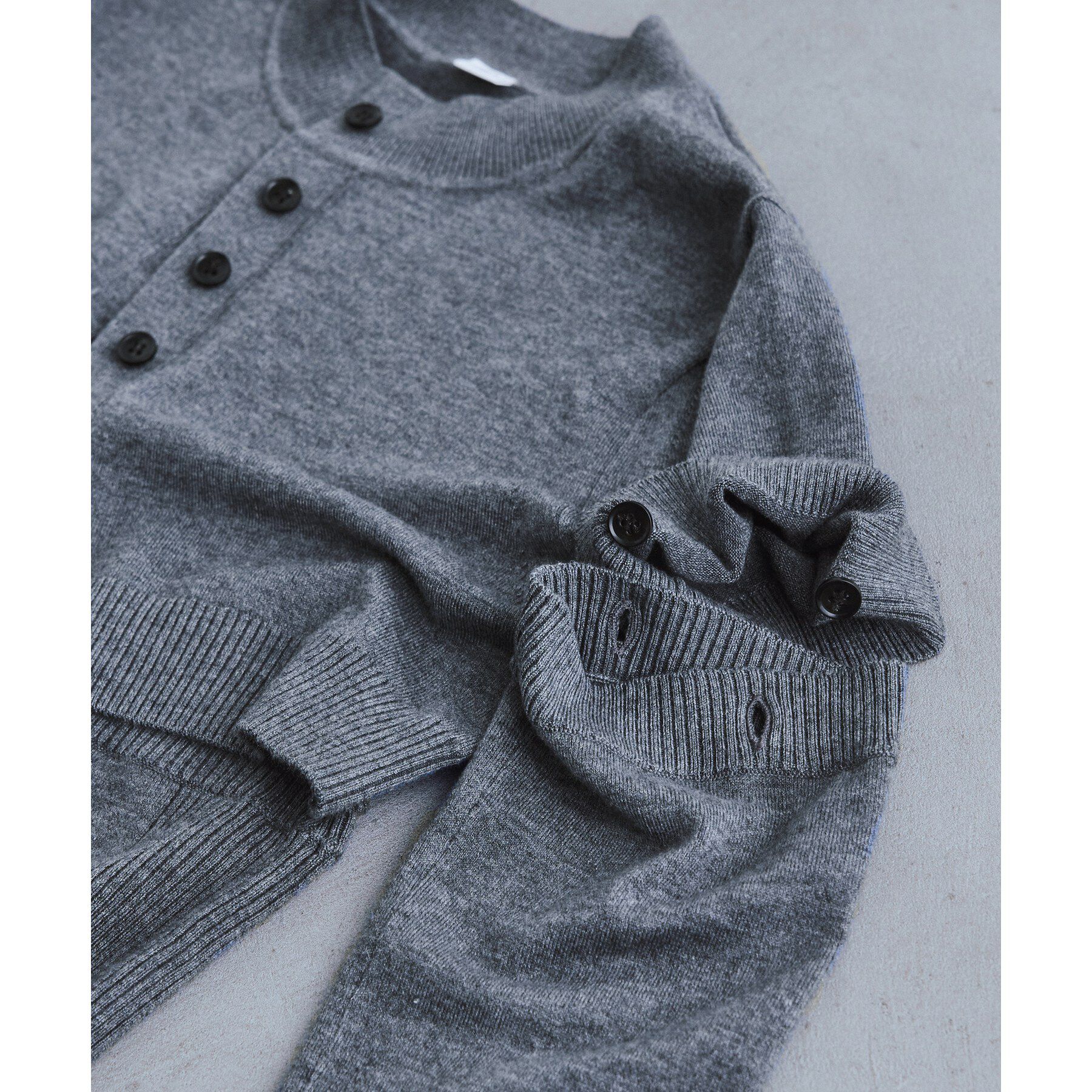 CODE A「modular button knit cardigan」|カーディガン|