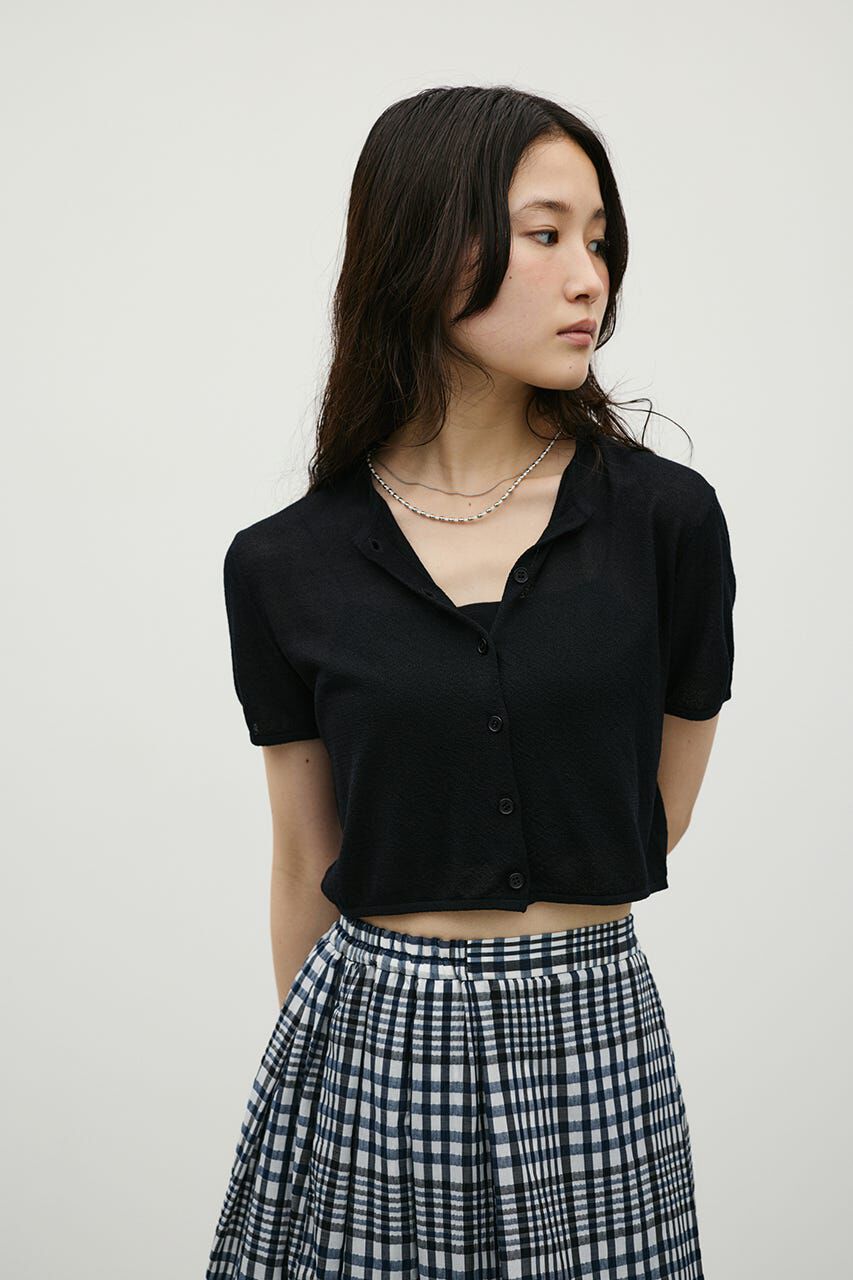 STYLEMIXER「コンパクトニットカーデ」|Tシャツ・カットソー|