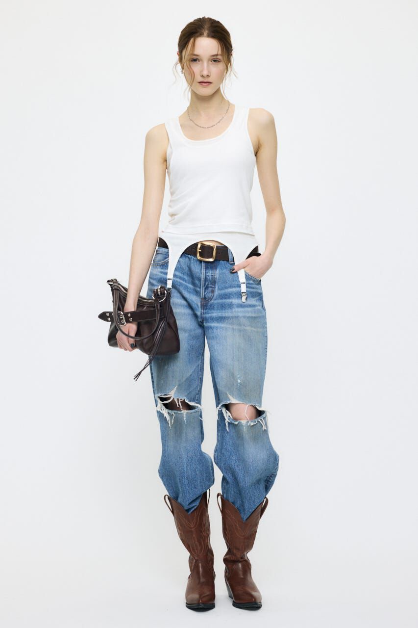 MOUSSY「LAYER TANK トップス」|タンクトップ|