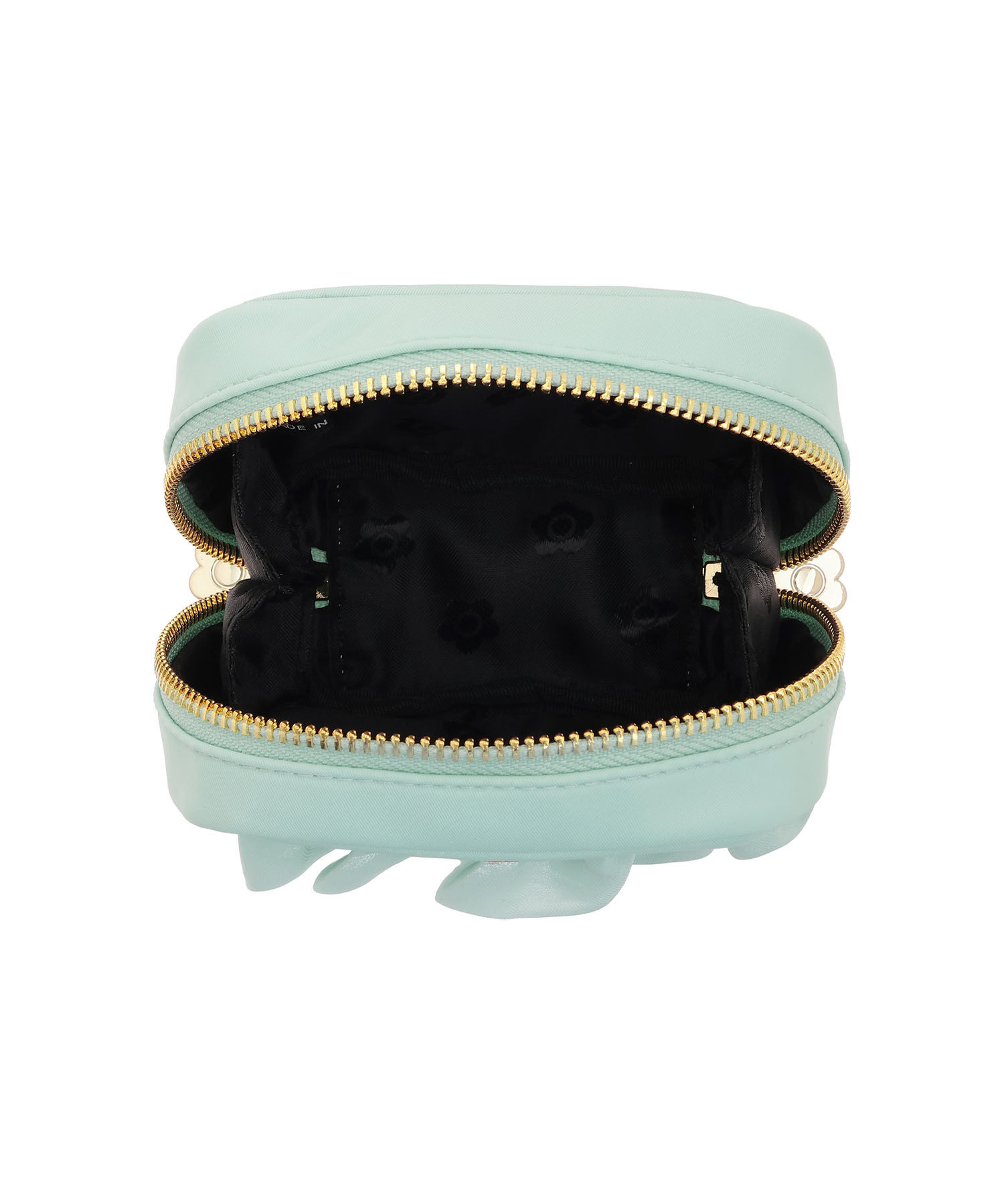 MARY QUANT「ティアードシアー キューボイドポーチミニ」|ポーチ|