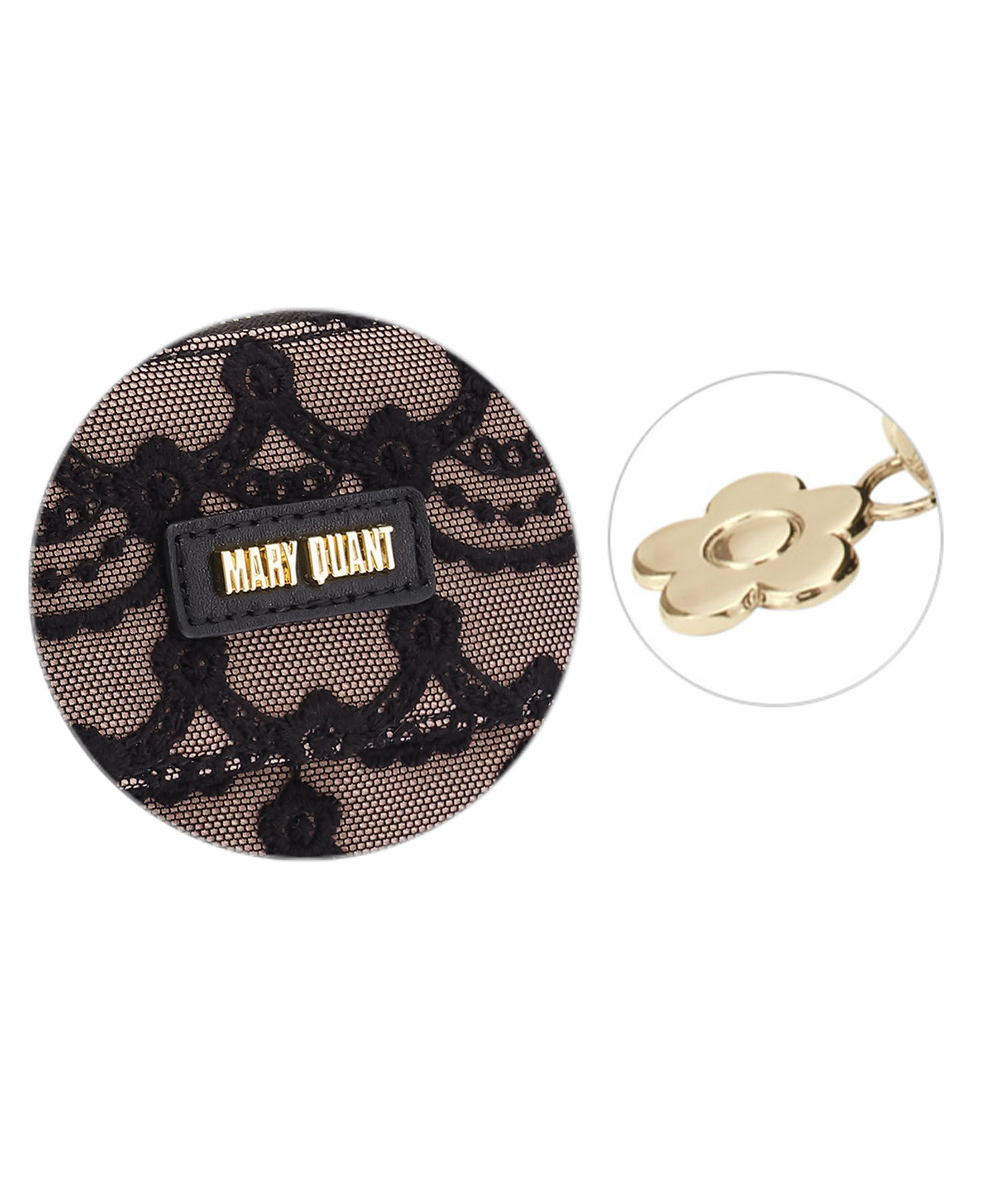 MARY QUANT「デイジーチュールレース ティッシュケース」|ポーチ|