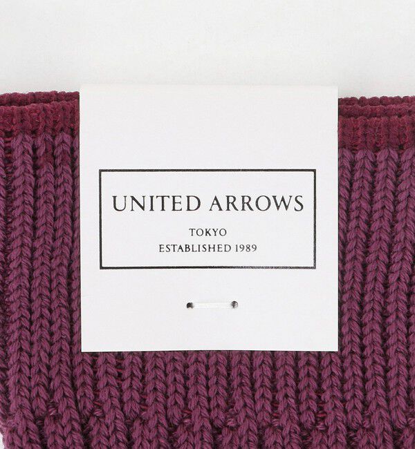 UNITED ARROWS「ボリューム リブ ソックス」|ソックス|