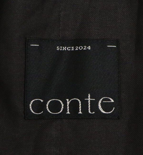 conte「＜conte＞ピンタック イージーハーフパンツ」|キュロット|