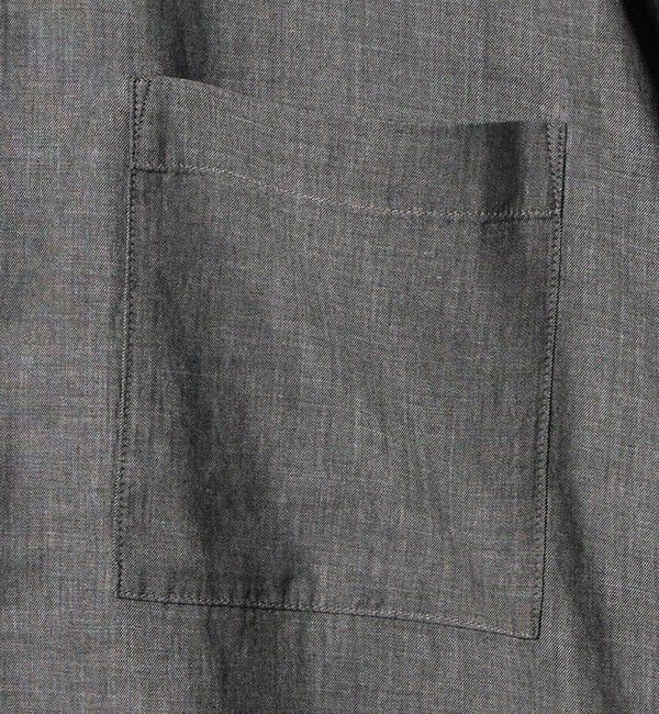 UNITED ARROWS green label relaxing「2.25オンス デニム レギュラーカラー 半袖 シャツ」|シャツ・ブラウス|