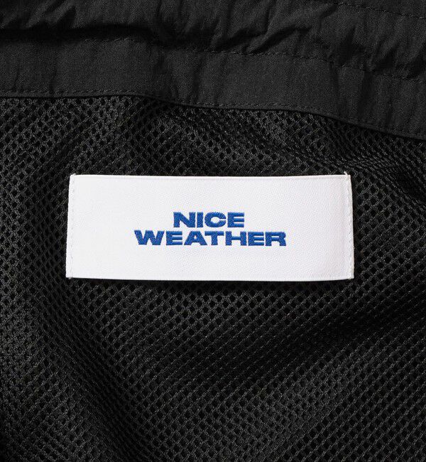 NICE WEATHER「＜NICE WEATHER＞ナイロンミニスカート」|スカート|