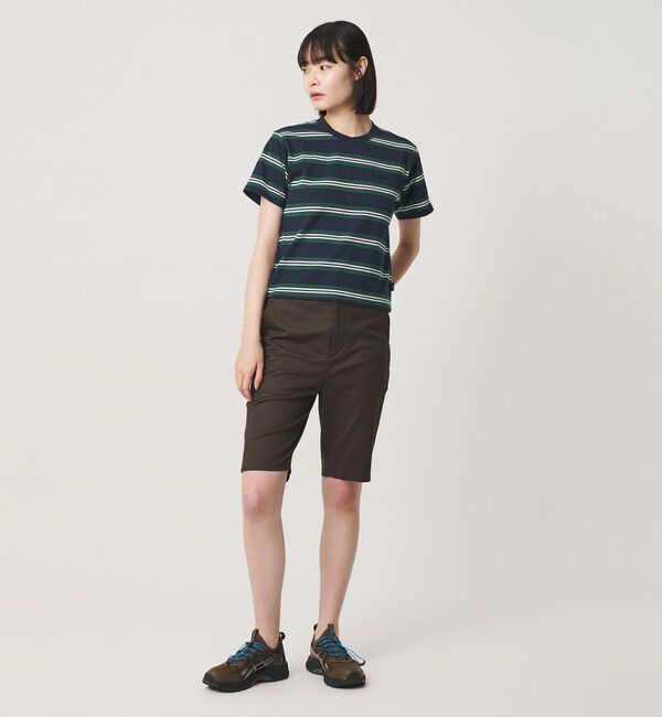 NICE WEATHER「＜NICE WEATHER＞ボーダーショートスリーブ Tシャツ」|Tシャツ・カットソー|