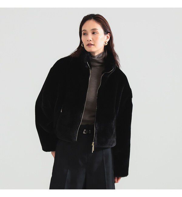 Demi-Luxe BEAMS 「【別注】TATRAS / ARIANNA ブルゾン」|ブルゾン・スタジャン|BLACK