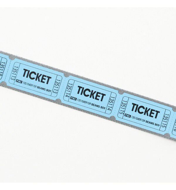 BEAMSBOY「【別注】PIKE / TICKET BELT」|ベルト|