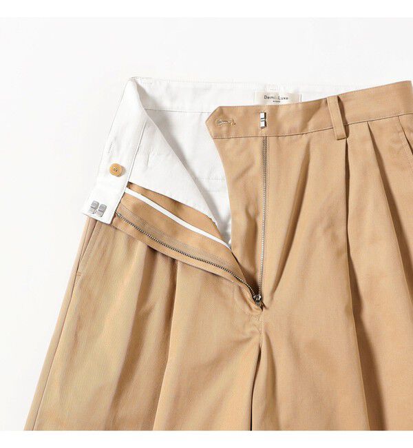 Demi-Luxe BEAMS 「2タック チノパンツ」|チノ|