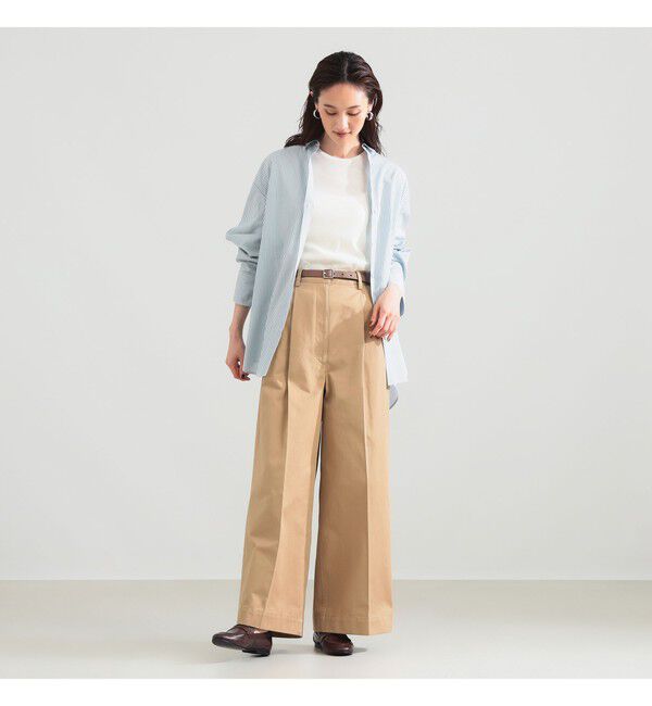 Demi-Luxe BEAMS 「2タック チノパンツ」|チノ|