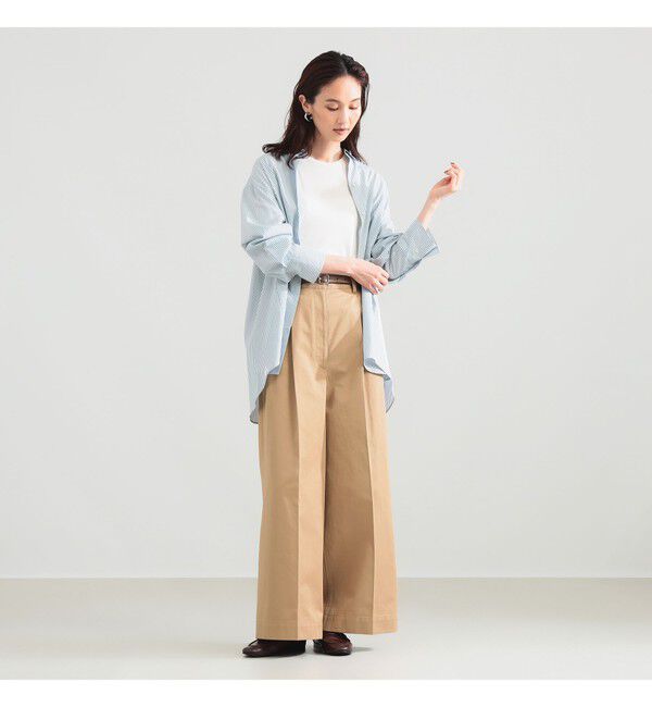 Demi-Luxe BEAMS 「2タック チノパンツ」|チノ|