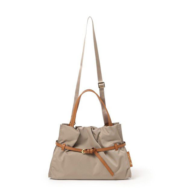 Demi-Luxe BEAMS 「VIOLAd&rsquo;ORO / BIANCA クロア ナイロン トートバッグ M」|トートバッグ|TAUPE&times;CAMEL
