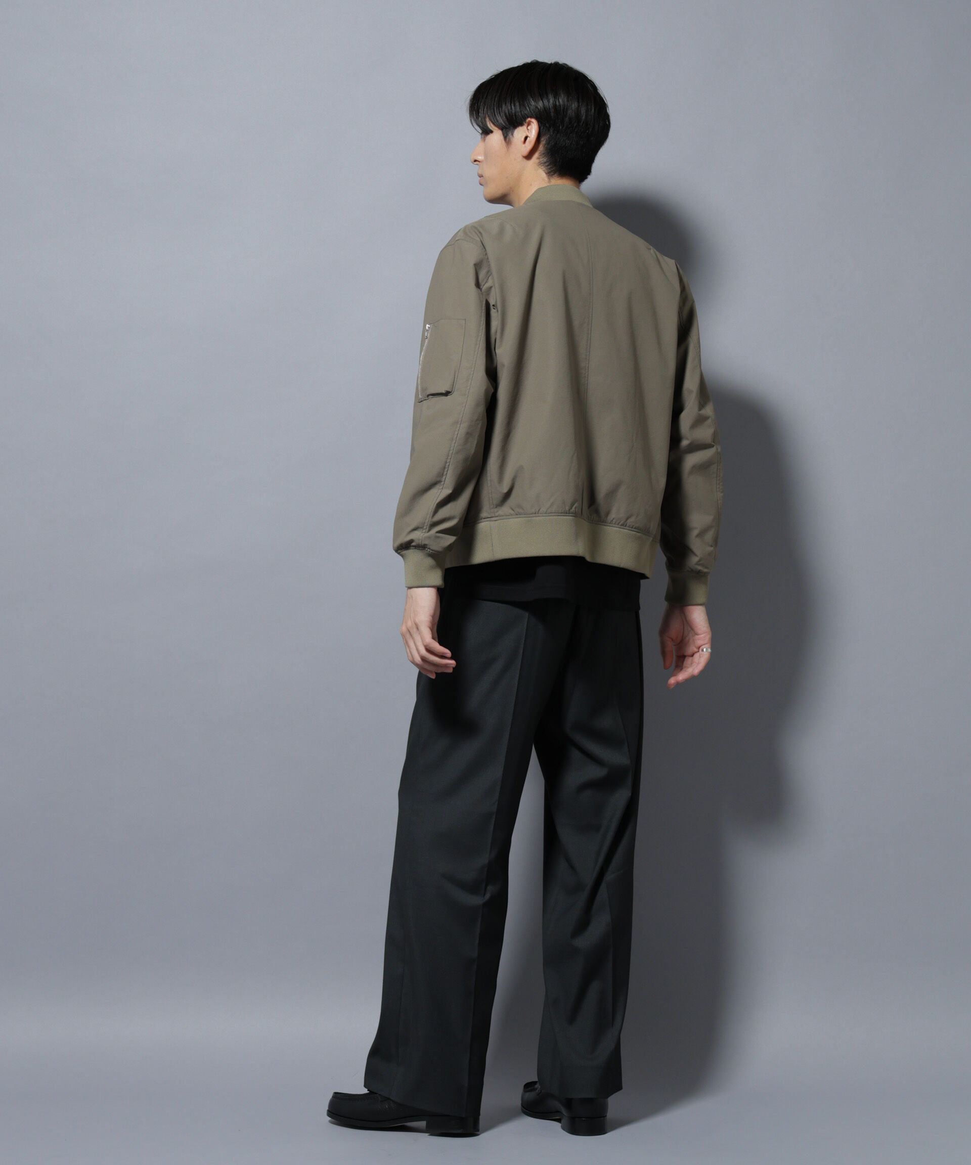 NANO universe「DELEGANTEエアリーサキソニー/CHK/ST ストレートFITパンツ(セットアップ可)」|チノ|