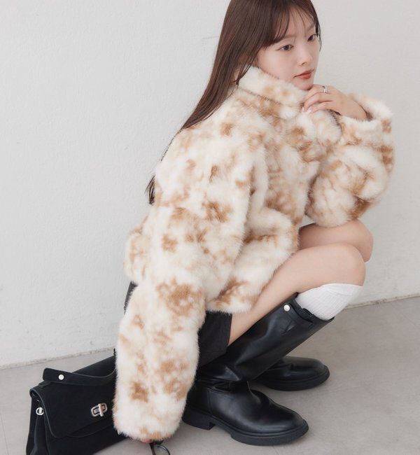  「【ZOZO限定REVIVAL】26AWショートファーコート」|その他|