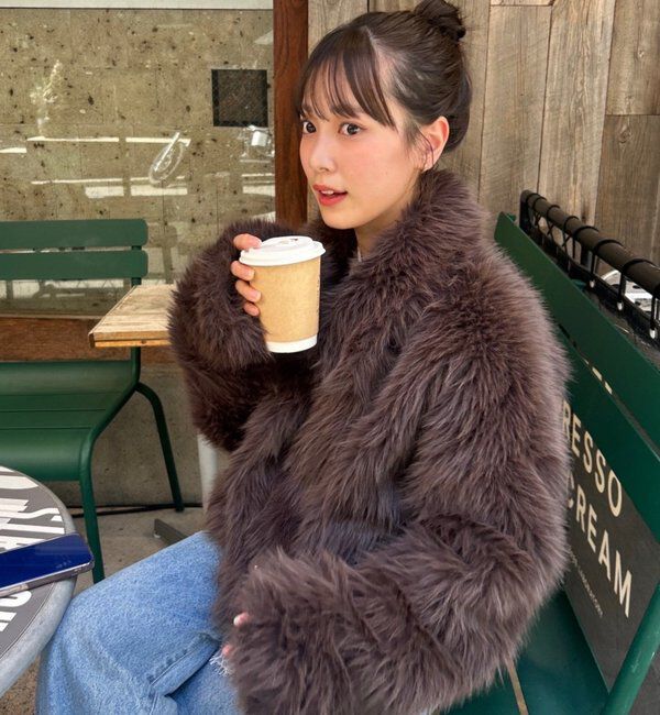  「【ZOZO限定REVIVAL】26AWショートファーコート」|その他|