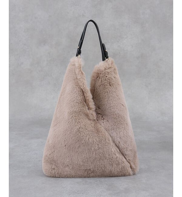 collex「【WEB限定】【CACHELLIE】トライアングル ファートートバッグ【予約】」|トートバッグ|ベージュ