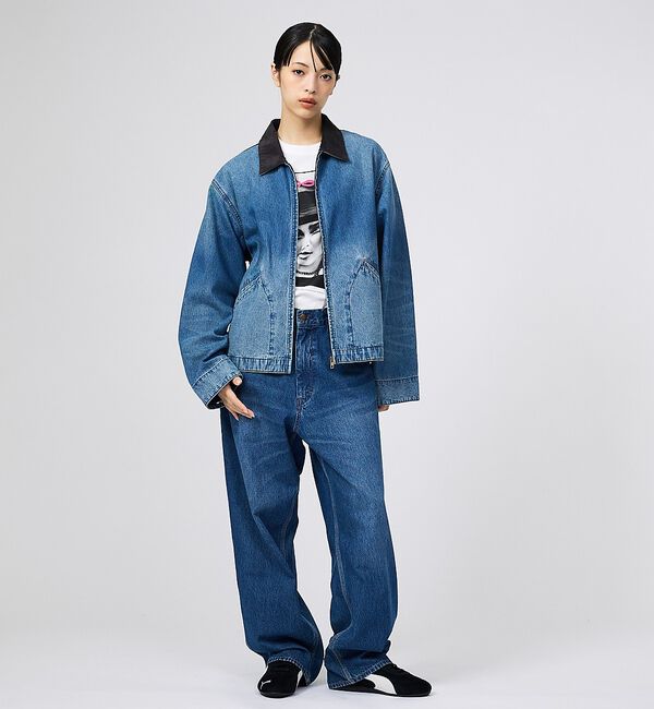 ABAHOUSE「【BIG MAC / ビッグマック】DENIM PAINTER PANTS /デ」|デニム|
