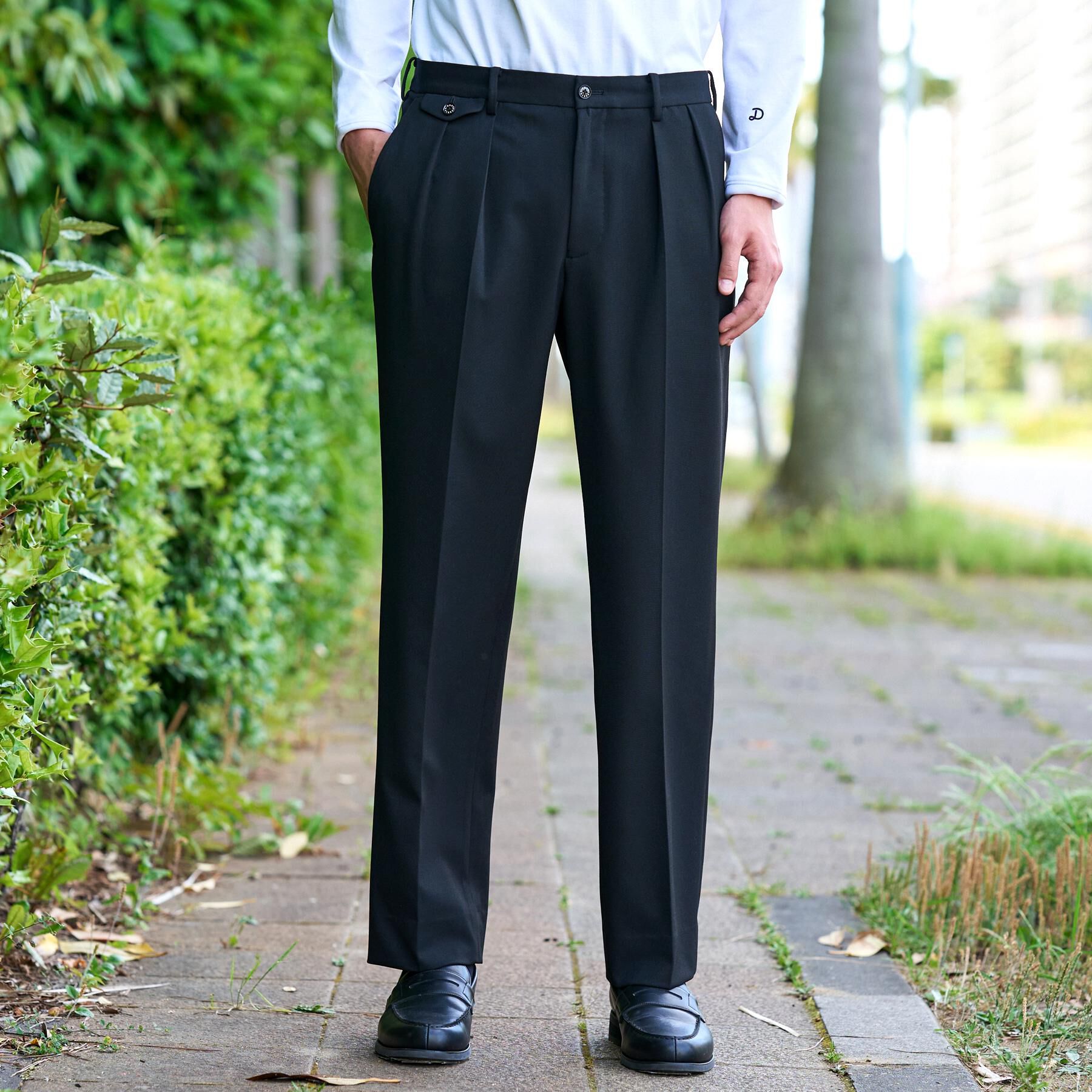 DRESSTERIOR「【温度調節機能/セットアップ可】コンフォータブル テーパードパンツ」|その他|